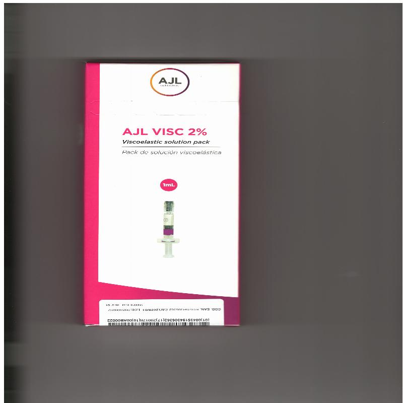 Інтраокулярний віскоеластичний розчин AJL VISC 2%